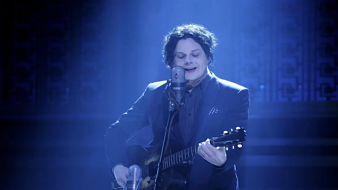 Musical guest Jack White performs